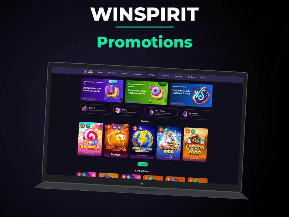 Winspirit - Promotions