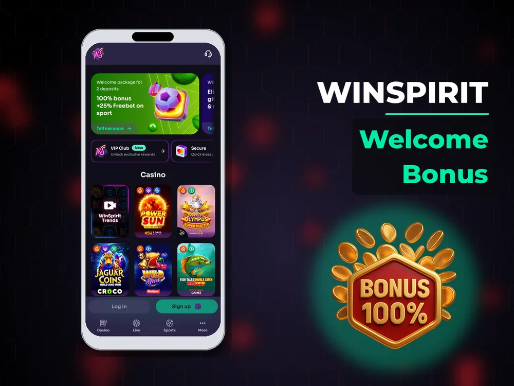 Winspirit - Welcome Bonus