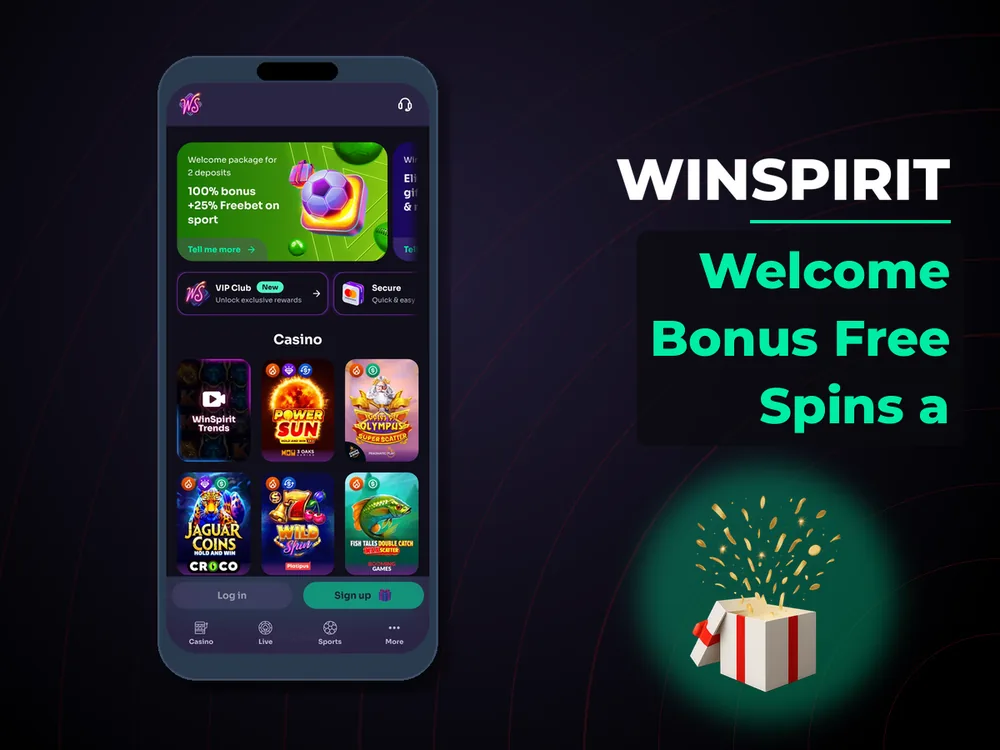 Winspirit - Welcome Bonus Free Spins a