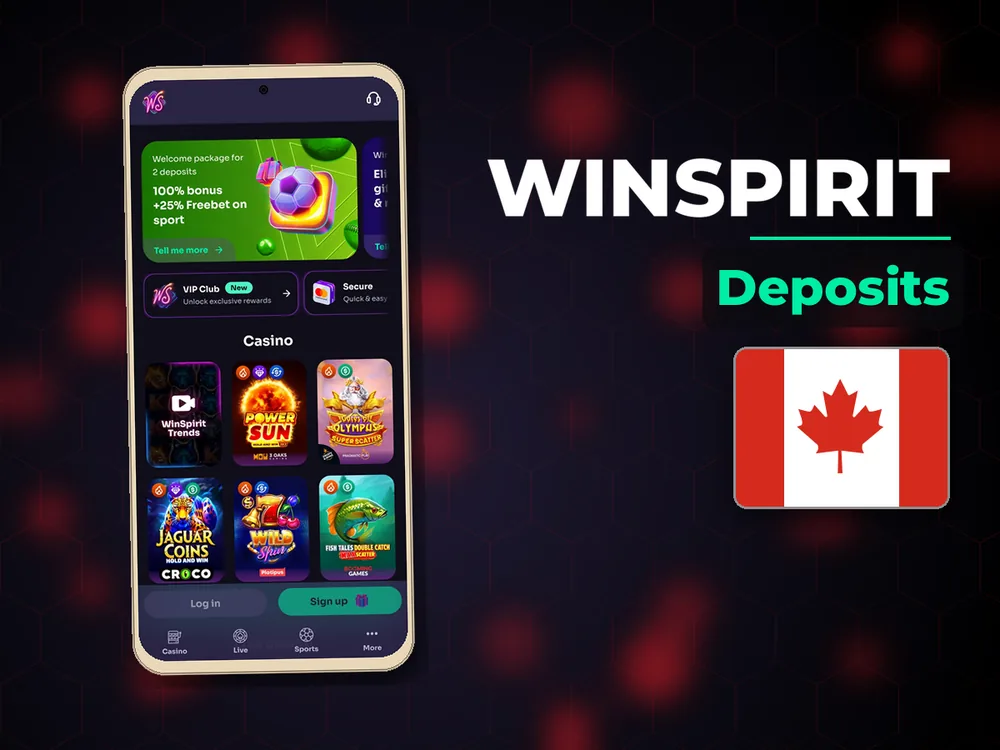 Winspirit - Deposits