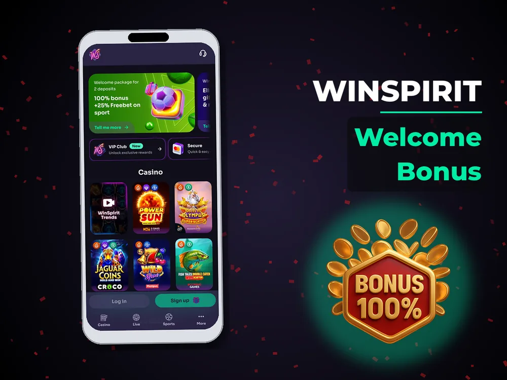 Winspirit - Welcome Bonus