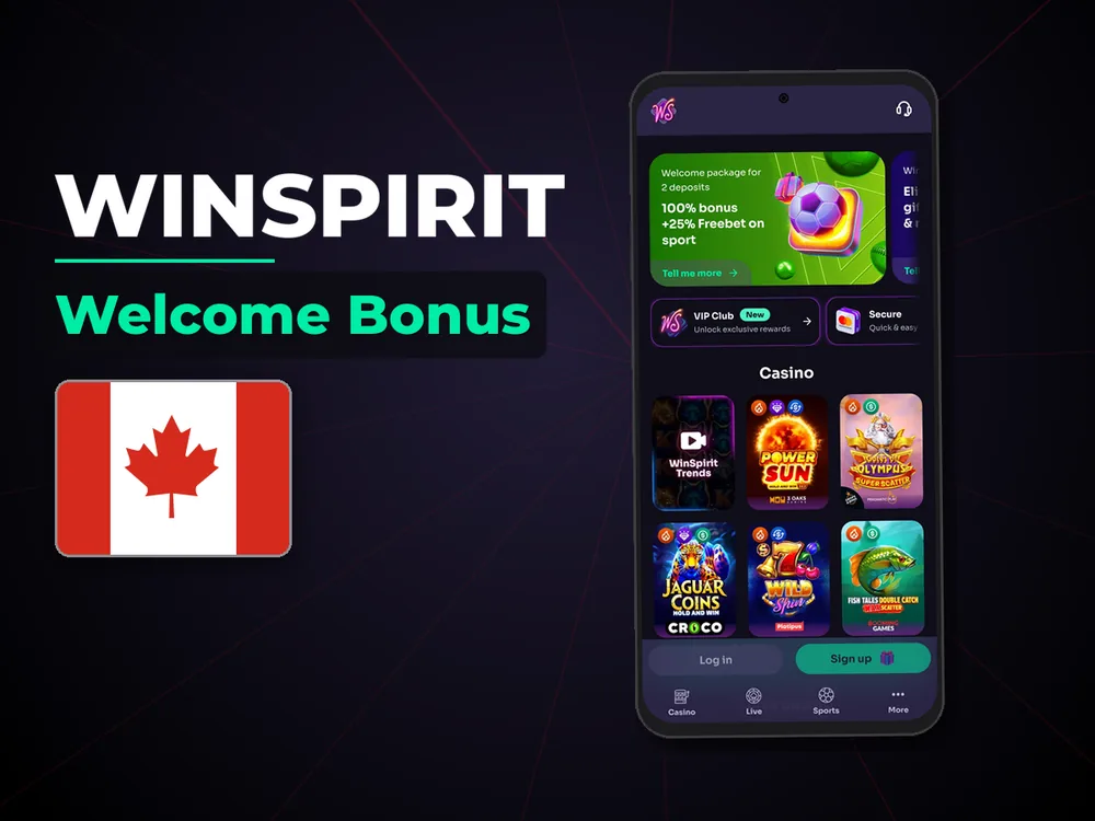 Winspirit - Welcome Bonus